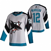 San Jose Sharks 12 Patrick Marleau Grey Adidas 2020-21 Reverse Retro Alternate Jersey Dzhi,baseball caps,new era cap wholesale,wholesale hats